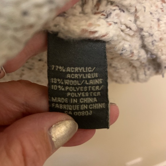 Jana Cowel Neck Partially Wool Sweater - Picture 3 of 4